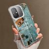Travel Map Artistic Pattern Shockproof Phone Case for Xiaomi Poco X7 X6 X5 X3 Pro F7 Ultra M8 Redmi 15C 15 14C 13C 12C 10C 13 12