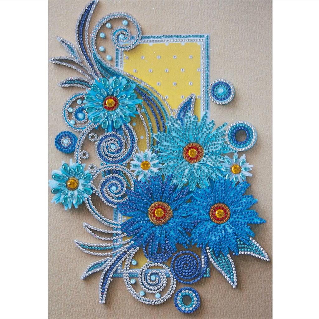 Новая алмазная живопись особой формы, цветок, живописный узор, сделай сам, 5D часть, дрель, набор для вышивки крестом, художественная вышивка со стразами