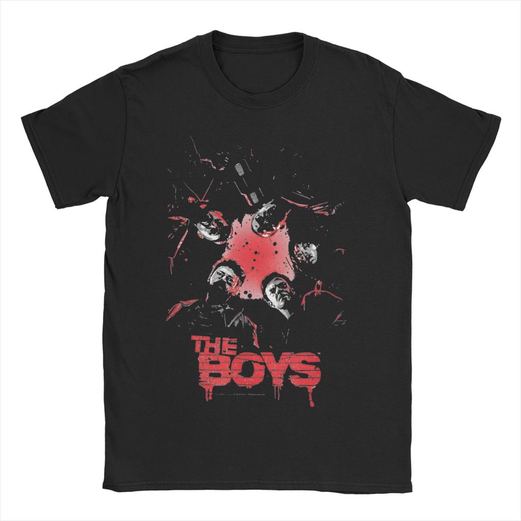 Унисекс Женские Футболки The Boys Билли Бутчер Хоумлендер 100% Хлопок Одежда Винтажная Футболка с Коротким Рукавом и Круглым Вырезом Подарок Футболка