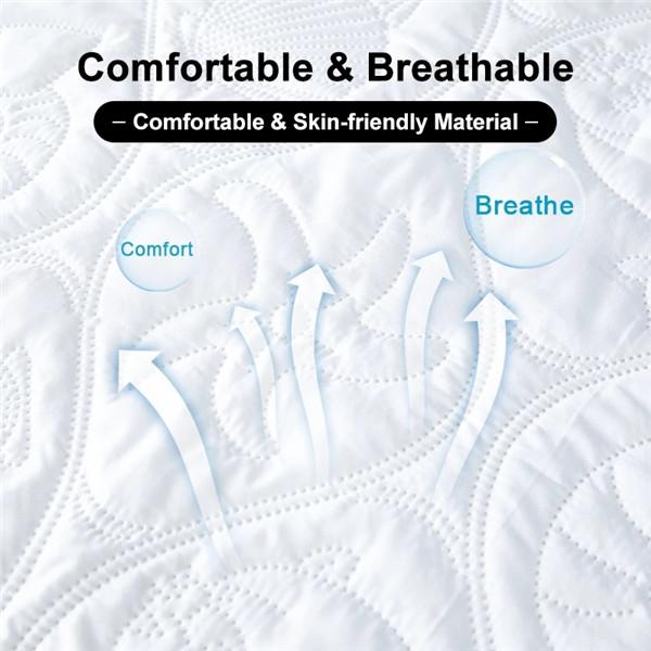 100% водонепроницаемая кровать, наматрасник, постельное белье, защитная простыня, покрывало, толстое покрывало, кровать (Нет наволочки)