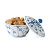 [Официально импортировано] Royal Copenhagen Blue Fluted Plain Сахарница с крышкой, маленькая, 150 мл, свадебный подарок, номер продукта 1017183