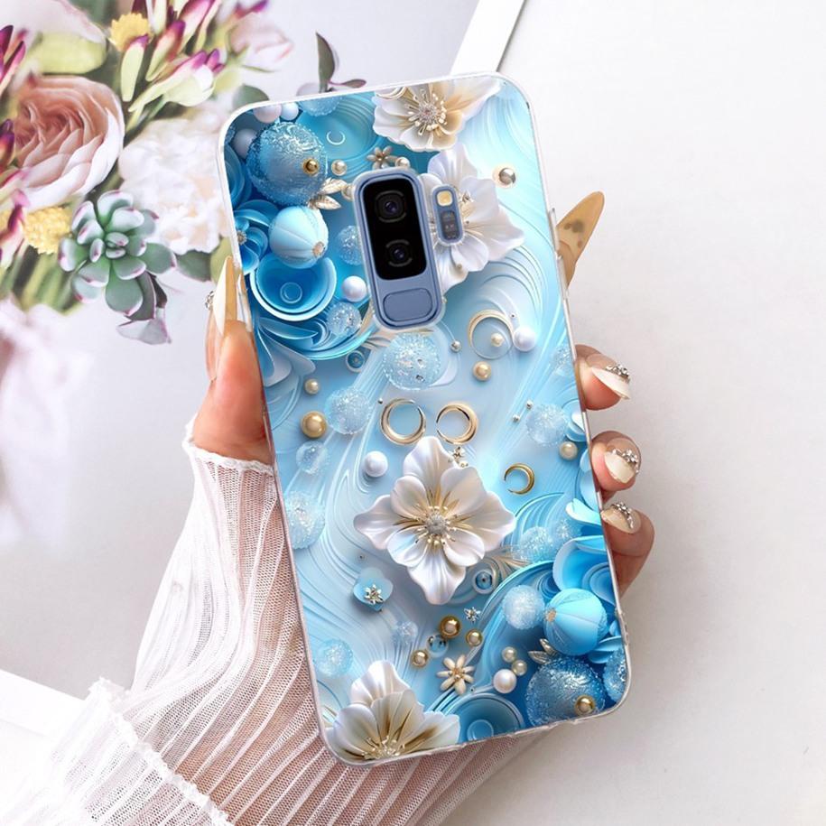 For Samsung Galaxy S9 S9+ Case SM-G960F SM-G965F Cover Fashion Dragon Lion Cartoon Soft Silicone Bumper on Samsung S9 Plus Shell