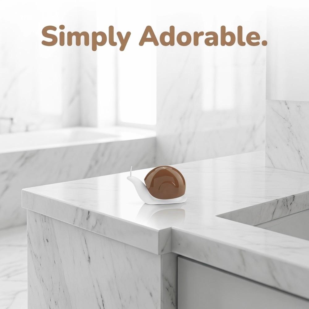 Brown White Black Soap Dispenser Snail Shape Soap Liquid Bottle Kitchen Toilet Bathroom Washroom
