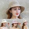 White Sun Hats Sun Protection Straw Hat Hot Sale Bucket Hat Outdoor