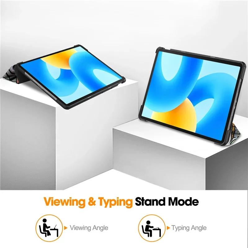 Чехол для Huawei MatePad 11 5 2023 Магнитный из ПУ кожи Жесткая задняя крышка для Huawei MatePad 11.5 2023 Чехол BTK-W09 BTK-AL09 BTK-W00