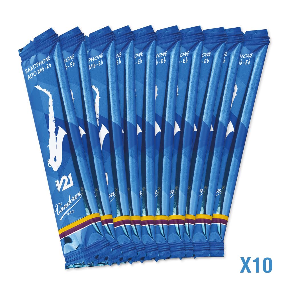 Vandoren Sax Reed Alto V21 Strength 4 (10pcs)