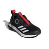 Adidas ActiveFlex Boa J Black Vivid Red Детские кроссовки Core-Black Cloud-White FZ5055