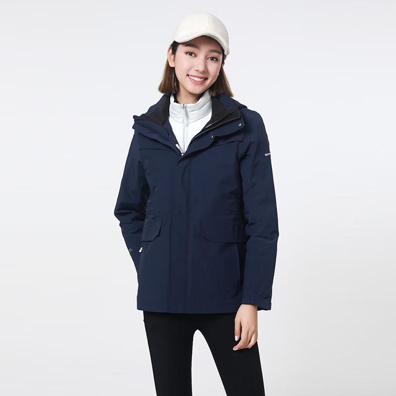 SCALER Women's 3-in-1 Waterproof Goose Down Jacket