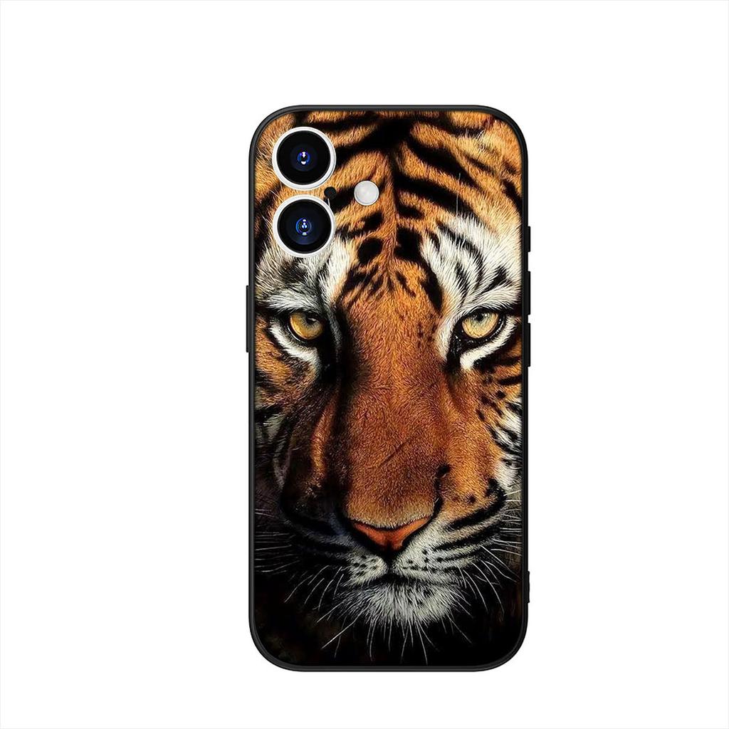 Чехол для телефона Apple iPhone 17 16 15 11 Pro XS Max XR 6 7 8 Plus + SE 2020 5 16E Чехол Тигр Животное Корпус