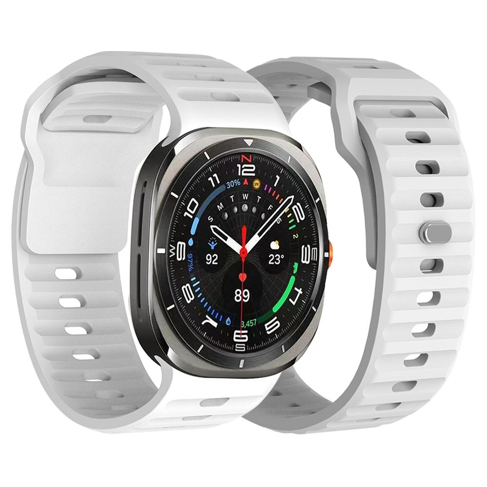 Спортивный мягкий силиконовый ремешок для Samsung Galaxy Watch Ultra Браслет для Galaxy Watch Ultra 47 мм Аксессуары для ремешка часов
