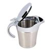 450ml - 750ml 304 Stainless Steel Thermal Insulated Double Wall Sauce Gravy Boat Pot Serving Jug Gravy Pot