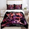 3Pcs Halloween Myers' True Terror Bedding Sets For All Sizes New 3D Printed Bed Cover Comforter Duvet Cover Pillowcase Bedroom Decoration