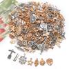 100 шт. Тибетское серебро Смешанные кулоны Животные Шармы Бусины для изготовления ювелирных изделий Браслет Серьги Ожерелье Поделки DIY Искусство Шармы