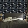 Wallpaper Ink navy blue, graphite, black and gray 50x1000