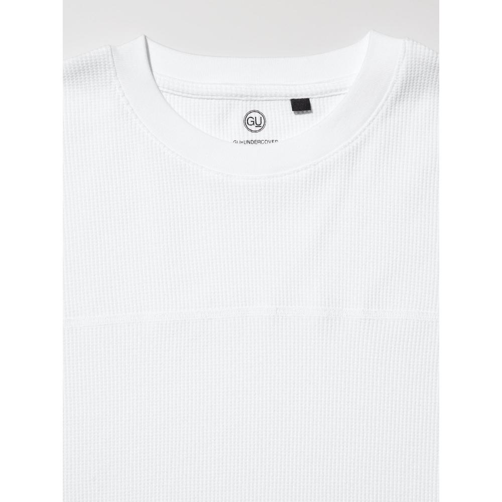 GU by Uniqlo Сухая вафля Оверсайз Футболка 5-минутный рукав Undercover