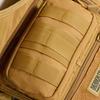 Сумка Cybertron Front Shoulder MOLLE для камеры, хаки, сумка, тактическая, совместимая, многофункциональная, военного класса, водонепроницаемая, сумка,