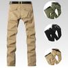 Four Seasons Wear Новые мужские повседневные брюки Свободные прямые рабочие брюки Военные зеленые рабочие брюки мужские износостойкие