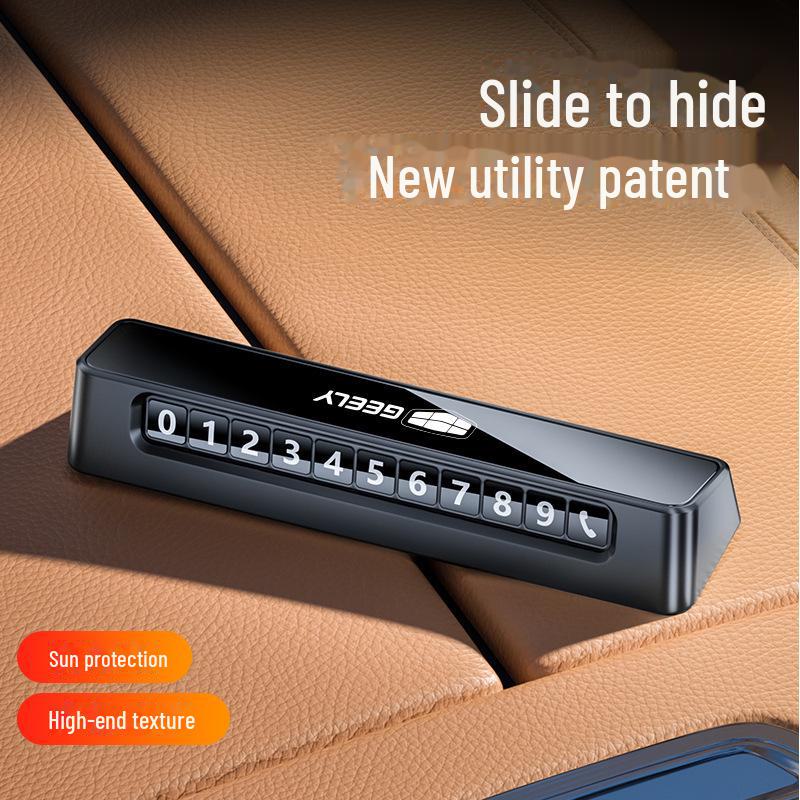 Временный номерной знак для парковки автомобилей Geely Dihao Xingrui, Boyue Binyue и Vision