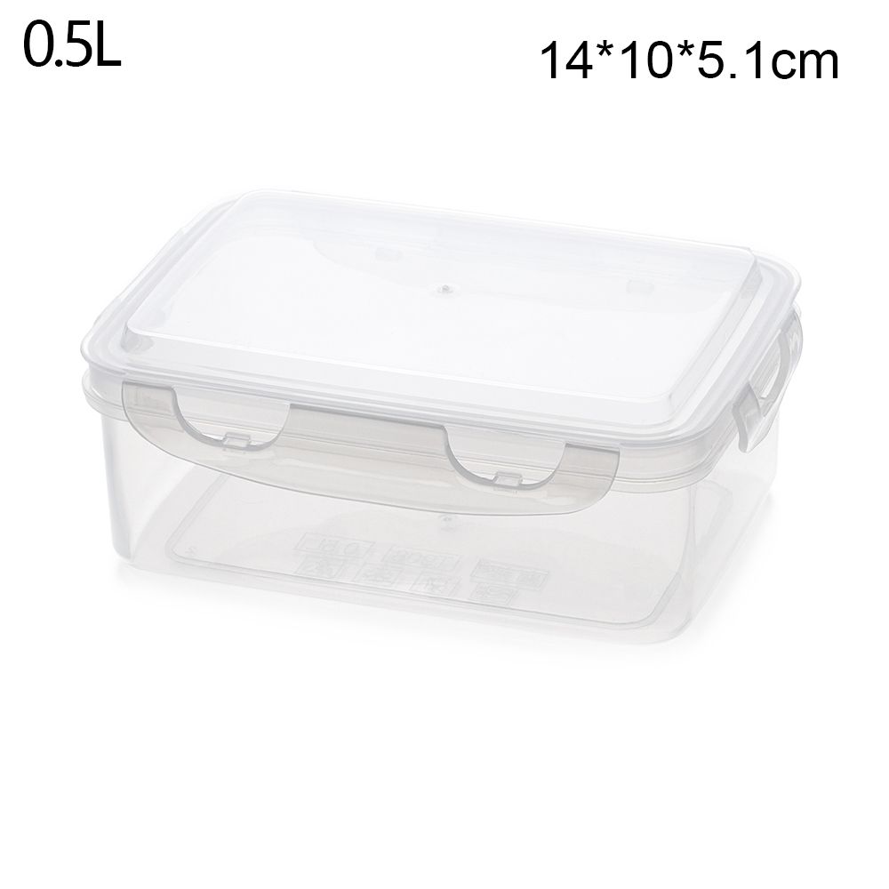 Plastic Camping Cookware Food Picnic Snack Bento Box Meal Storage Container Prep Lunch Boxes