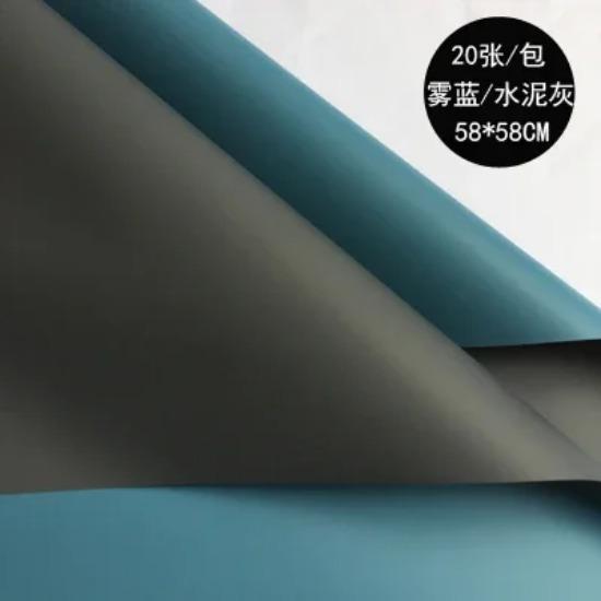 20 шт. водонепроницаемая 2 цвета оберточная бумага для цветов розы в корейском стиле толстая подарочная оберточная бумага для цветов флориста