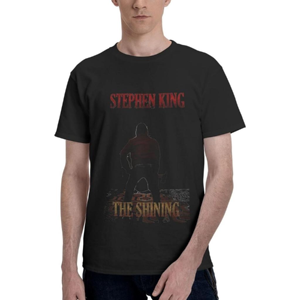Lupraken Мужская футболка Джек Торранс Сияние Футболка Летняя Повседневная С коротким рукавом Круглый вырез Топы Футболка(7)
