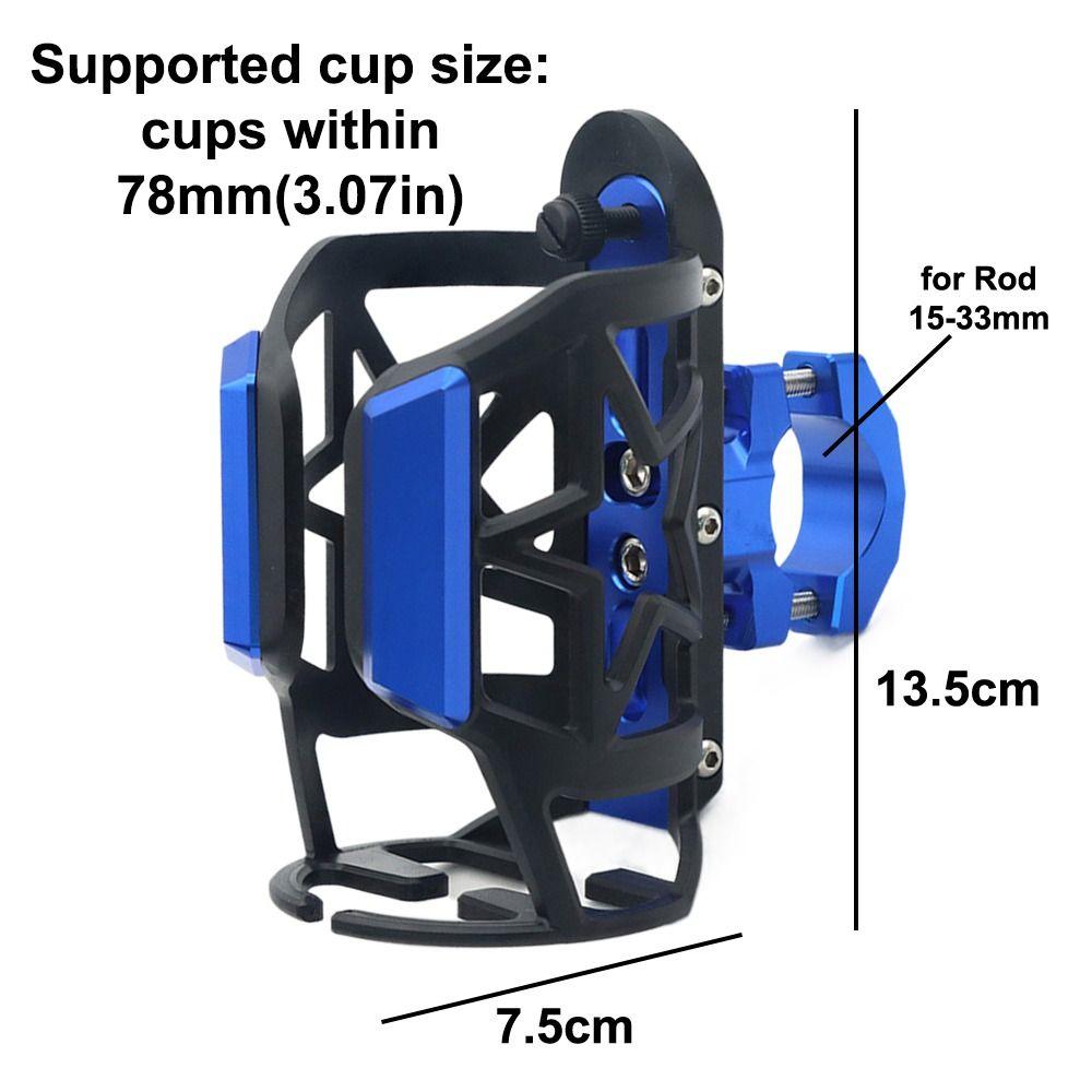 360 Degree Rotatable Motorcycle Bumper Cup Bolder Universal Cup Holder Cycling Accessories