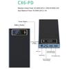 6x18650 Battery Storage Box PD Quick Charge Power Bank Case Support Wireless Charging/Quick Charging Functions