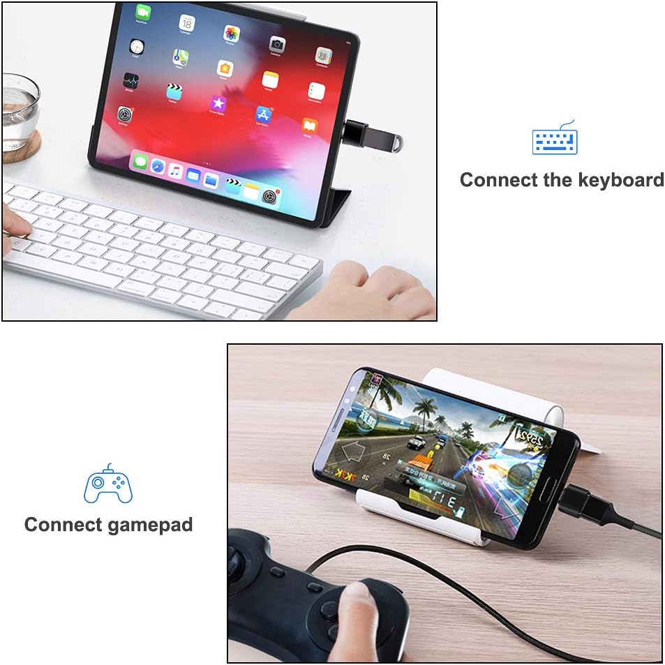 Micro USB To USB Converter For Tablet PC Android Usb 2.0 Mini OTG Cable USB OTG Adapter Micro Female Converter Adapter 3