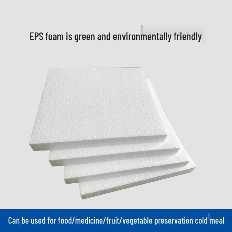 Polystyrene EPS Foam Board - White Insulation & Cushioning Solution