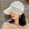 Детская солнцезащитная шляпа с козырьком от солнца, съемная пустая верхняя крышка, соломенная шляпа премиум-класса