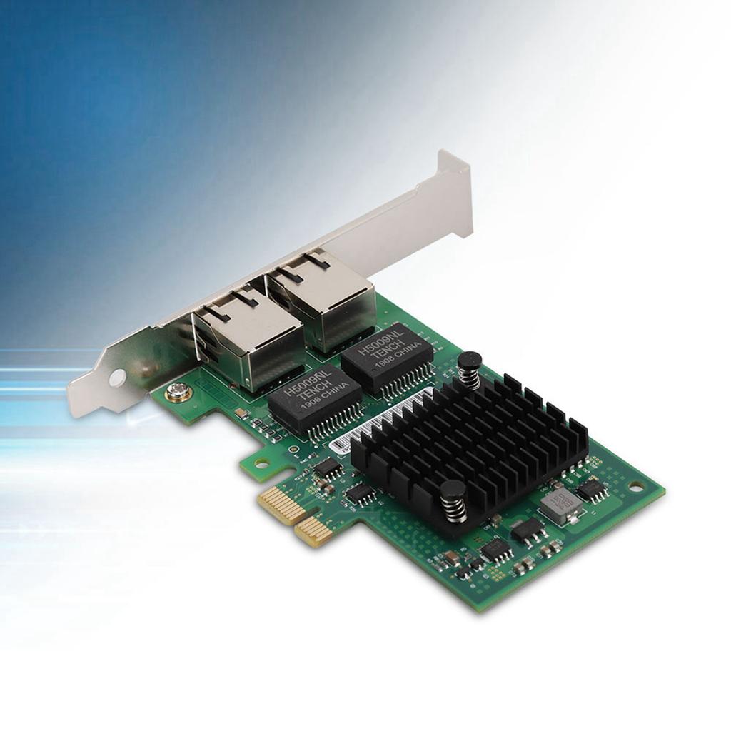 I350T2M PCIE Dual Port For Intel I350AM2 Chip Processor Gigabit Network Card