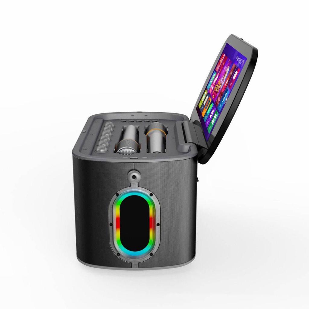 Универсальный Bluetooth-динамик KTV с экраном и усилителем для выступлений на открытом воздухе и танцев