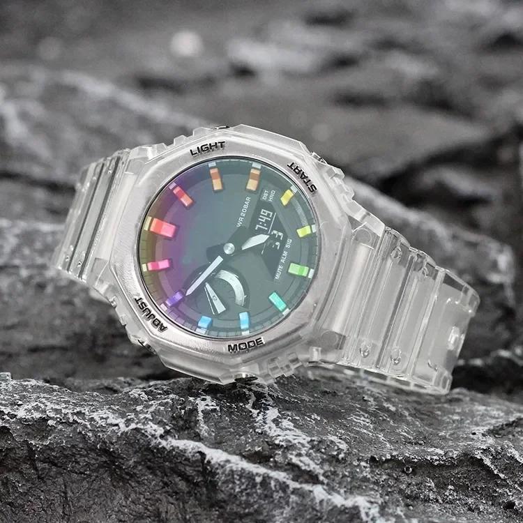 Защитное стекло Casioak Rainbow для часов G shock GA2100 GA2110 GA110 GA100 Защитная пленка для часов Защита от царапин