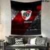 CA River Plate Wall Tapestry Aesthetic Wall Hanging Printed Fabric Blanket Decorative Tapestries for Bedroom Living Room Home Decor
