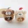Autumn And Winter Baby Hats Super Cute Funny Wool Earmuffs Boys And Girls Baby Warm Plush Hats