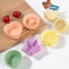 Набор силиконовых форм для кексов 5 шт. Инструменты для выпечки маффинов и тортов Кухонная форма для выпечки своими руками для сладких угощений и выпечки