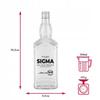 Butelka Szklana Daniels 500 Ml Na Alkohol Prezent Z Nadrukiem - Sigma 0,5L