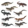 Mini Crocodile Wild Boar Caiman Nile Crocodile Alligator Wildlife Animal Model Scale Miniatures Decorations Simulated Home Decor