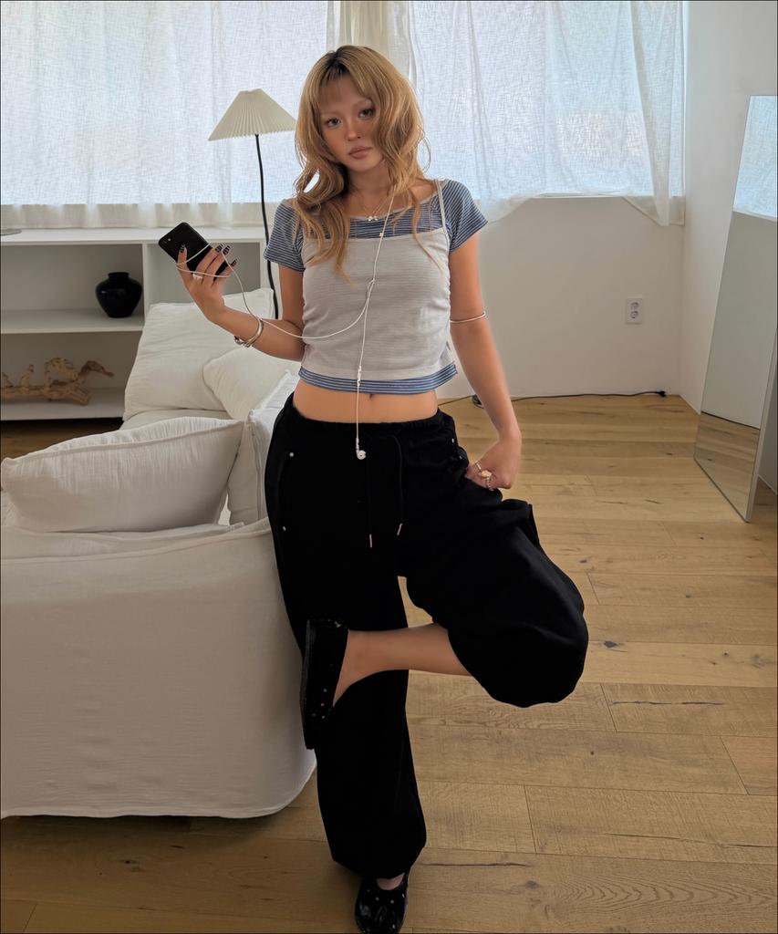 MIXXO Брюки с эластичной талией изогнутого кроя_Miwtmg36Ss Miwtmg50Qb Miwtmg80Qc (Тип B)