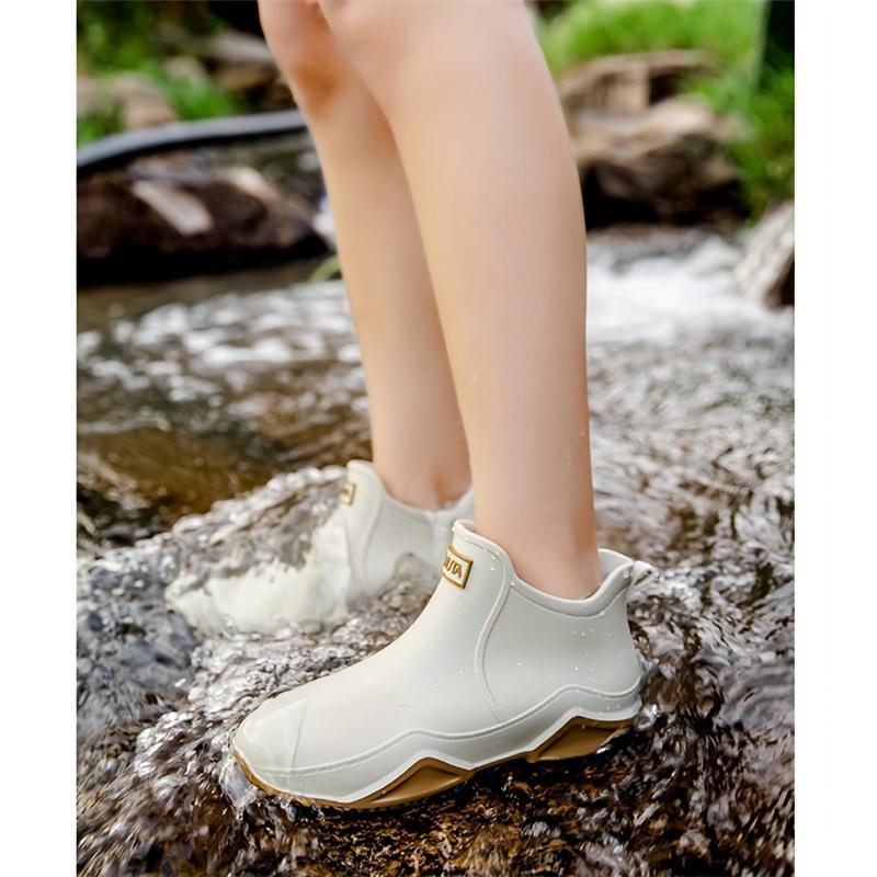 Новые водонепроницаемые ботинки мужские и женские резиновые сапоги для пар