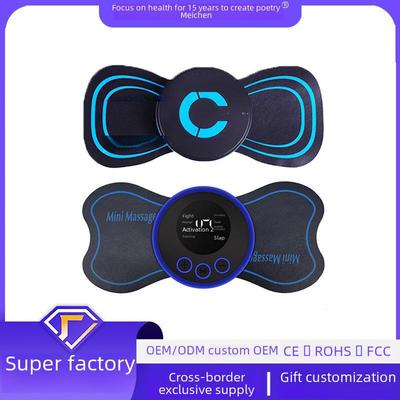 "Портативный EMS массажер для шейного и плечевого отдела - Электрическое импульсное устройство для шеи"