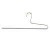 Mawa Hangers for Pants, Single Size, Set of 10, KH35, Mawa Hangers for Skirts and Stoles, 211015000, Silver (KH35), Silver/15, Functional Design for C
