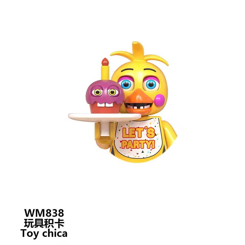 Wm831 wm2017 wm2613 wm2634Серия Ужасов Фигурки-Конструкторы Полного Роста, Страшные Механические Животные Персонажи Набор для Сборки