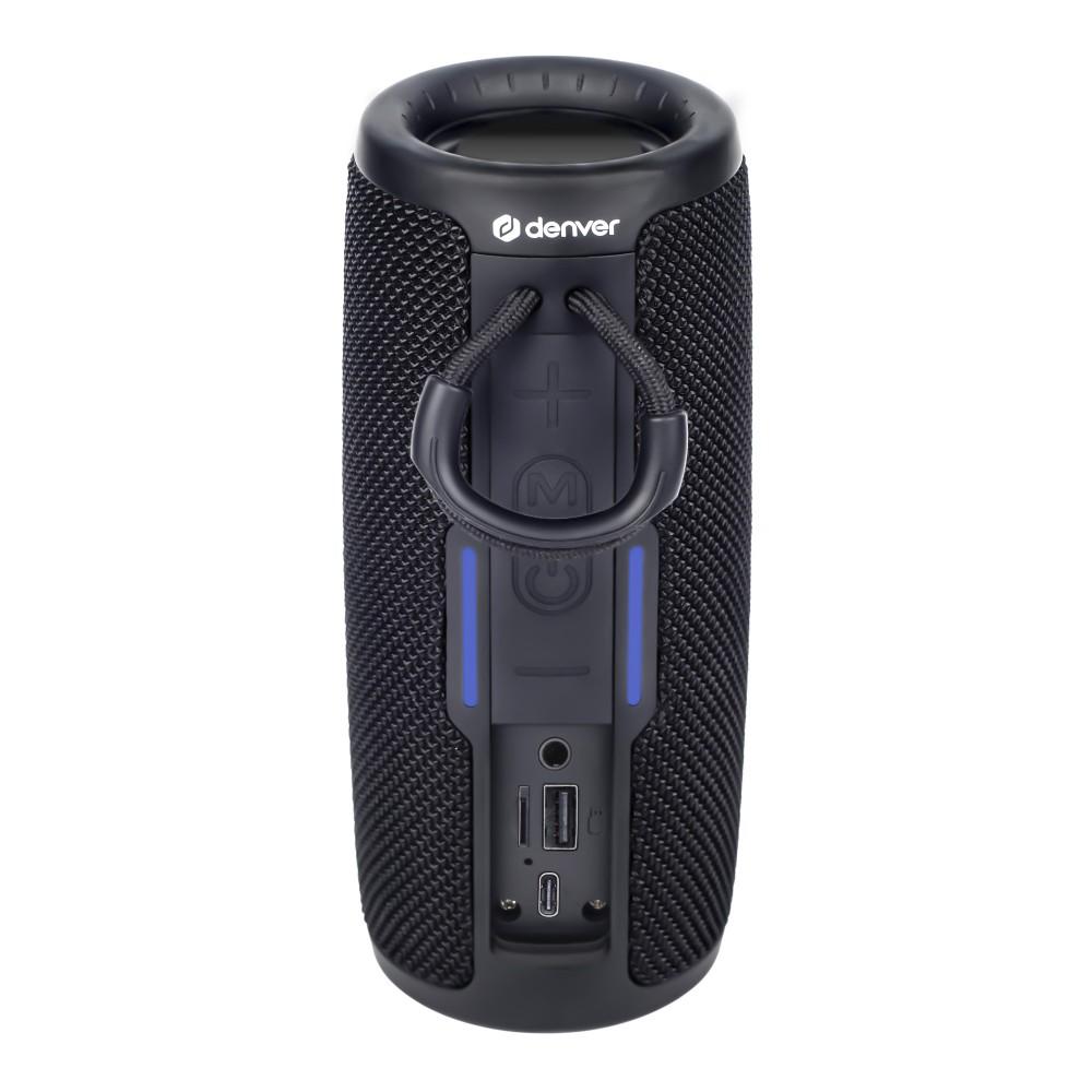 Głośnik Bluetooth Ipx4, Usb/Microsd Denver Btv-150B Czarny