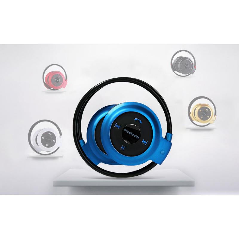 Беспроводные наушники Bluetooth, спортивные наушники, музыкальные стерео наушники, слот для карт Micro SD, гарнитура