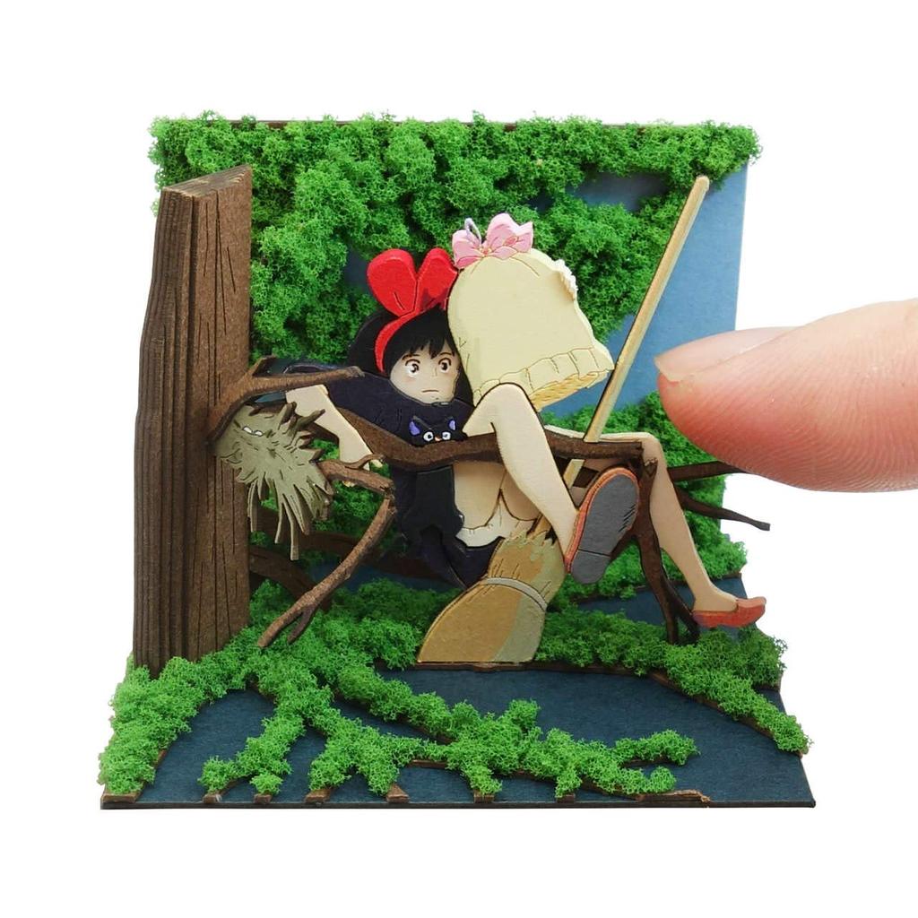 Sankei Studio Ghibli Mini Kiki Lost in the Forest Papercraft - Kiki's Delivery Service MP07-124