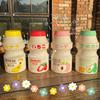 480Ml Plastic Water Bottle Drinking Bottle Shape Cute Kawaii Milk Shaker Bottle