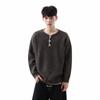 51 Hip-Hop American Style Loose Casual Knitwear for Men, Autumn Trendy Brand Oversize Relaxed Vintage Sweater