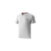 Li Ning Fitness Series Solid Color Logo Quick-Dry Sports Short Sleeve T-Shirt Men Tops Light-Floral-Gray ATST611-1