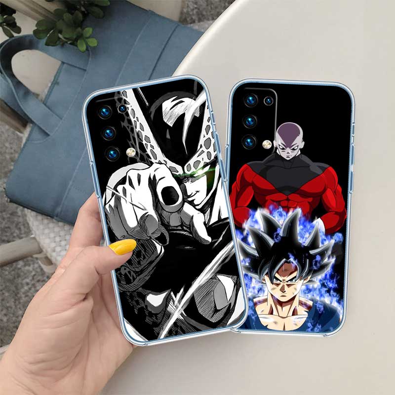 RE7 Anime Dragon Ball Vegeta Transparent Phone Case for Motorola Moto G7 G8 G9 G84 G85 G73 G24 G15 Z2 Play Power Plus
